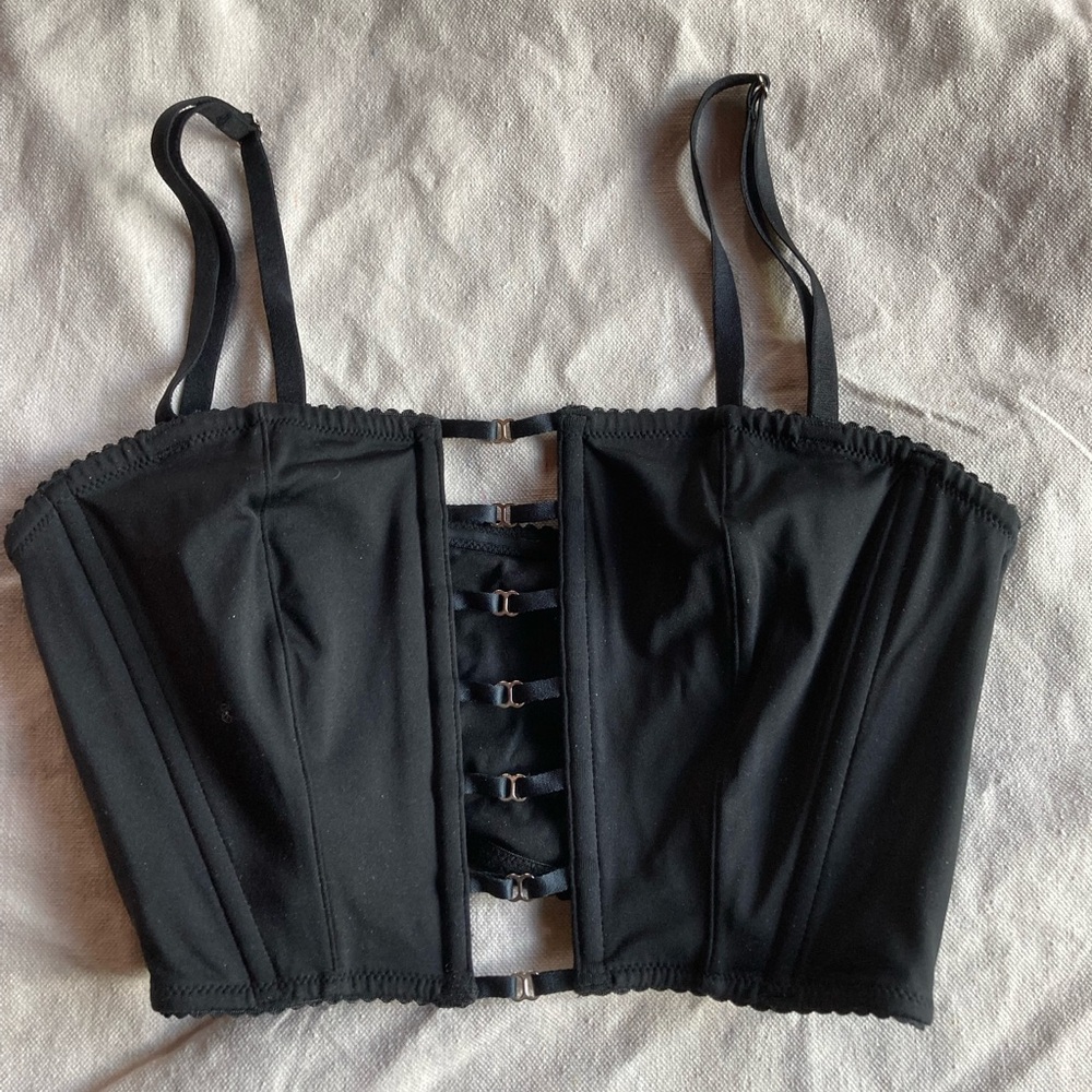 Black bralette